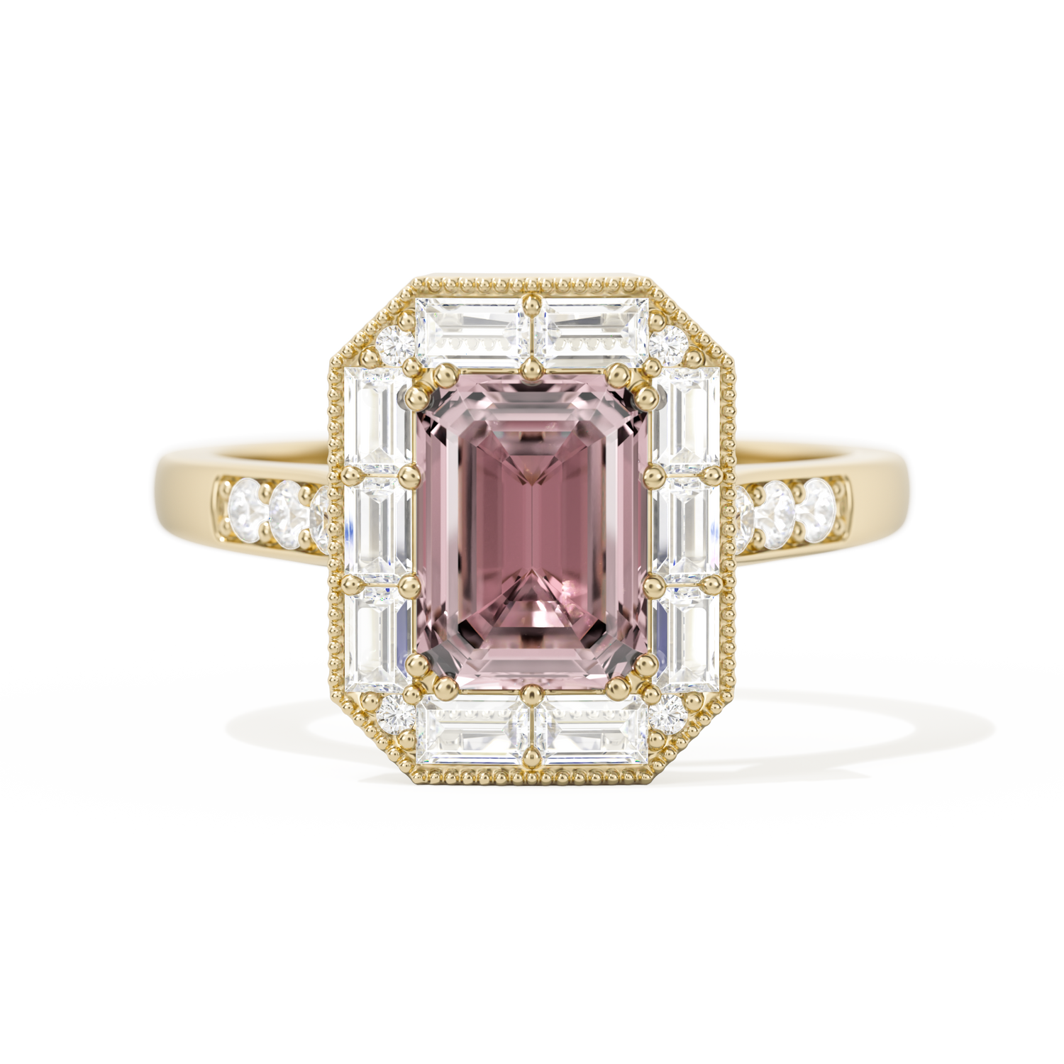 Not So Mini French Cut Halo