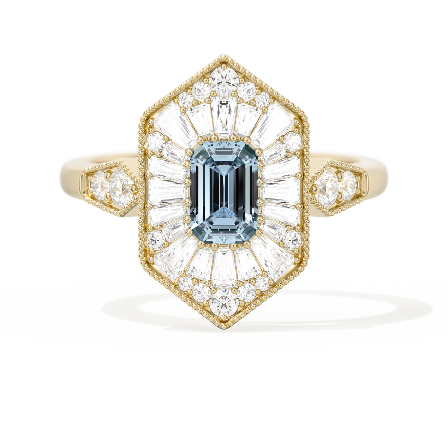 Ballerina Elongated Emerald
