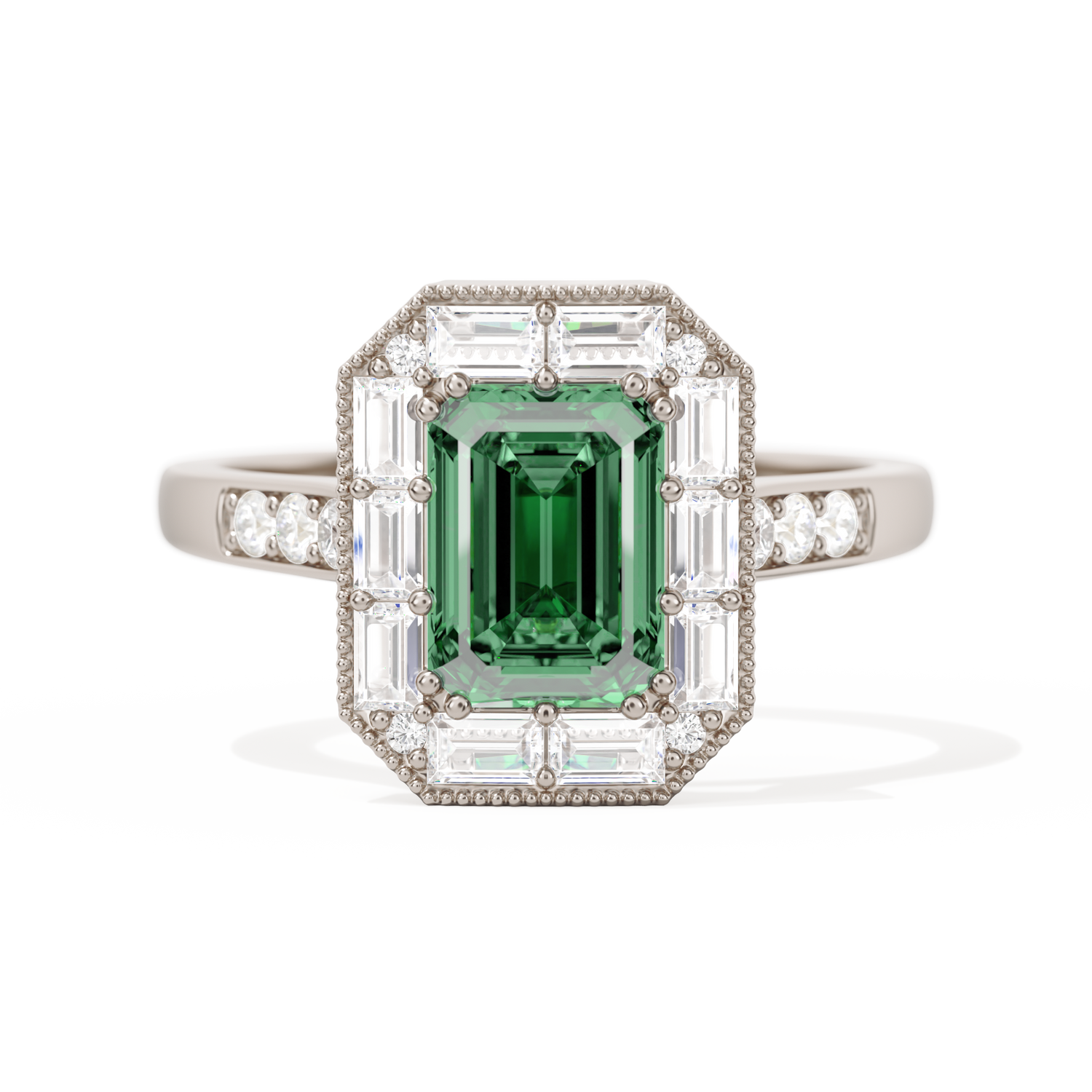 Not So Mini French Cut Halo