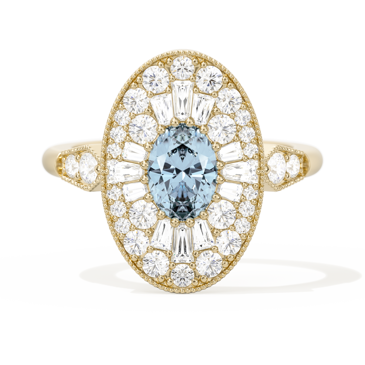 Oval Ballerina Oval Center