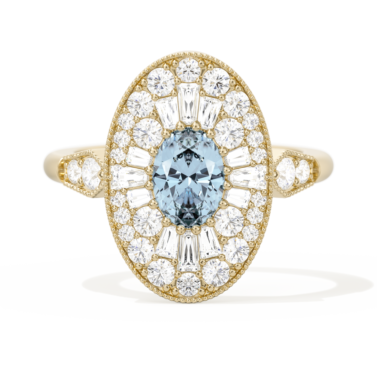 Oval Ballerina Oval Center