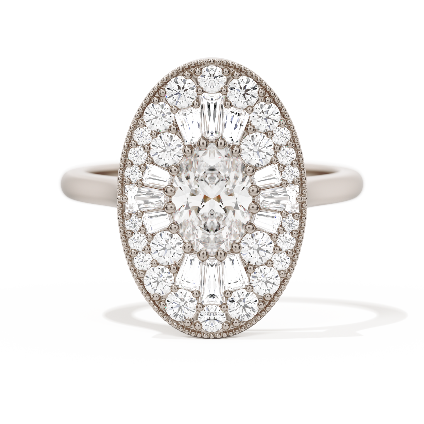 Oval Ballerina Oval Center