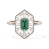Ballerina Elongated Emerald
