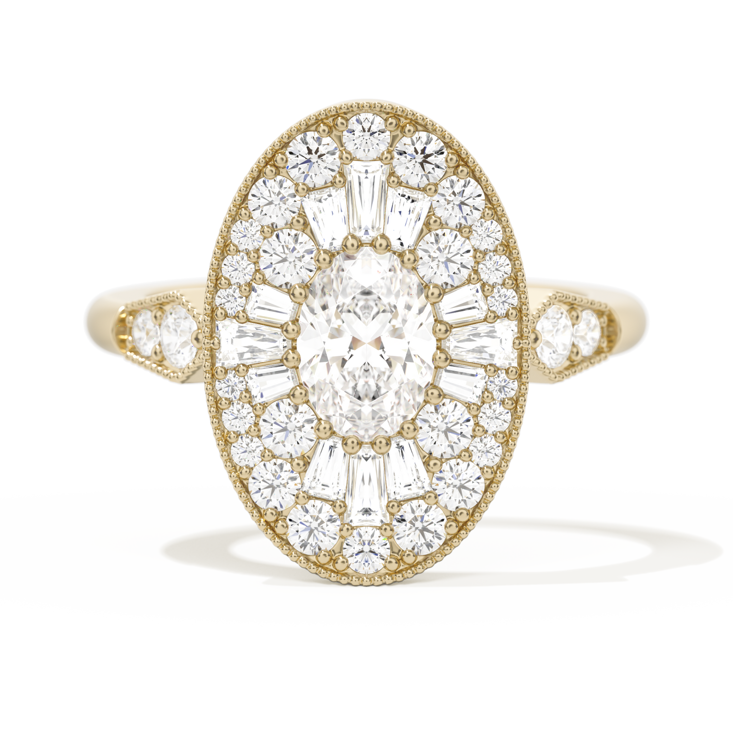 Oval Ballerina Oval Center