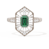 Ballerina Elongated Emerald