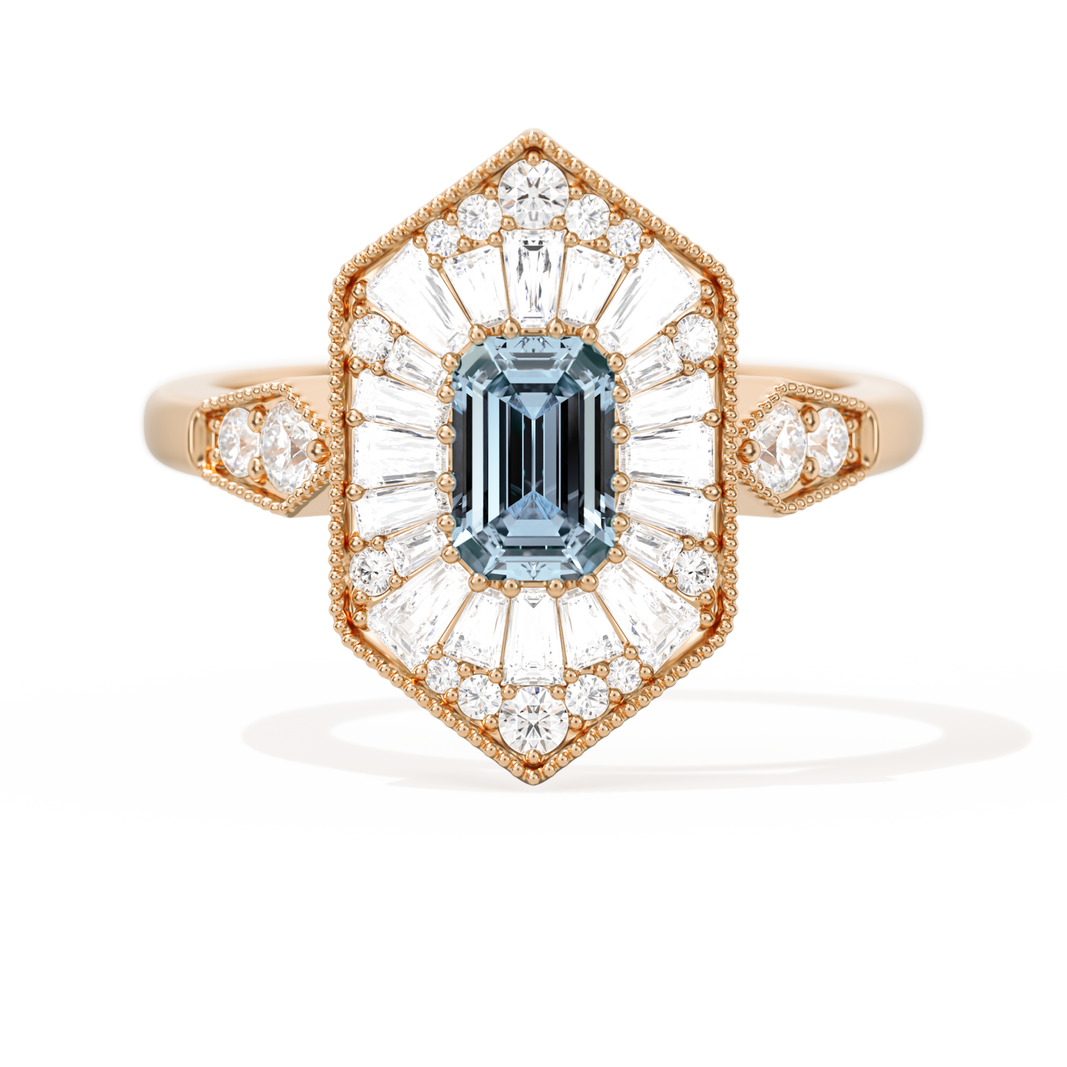 Ballerina Elongated Emerald