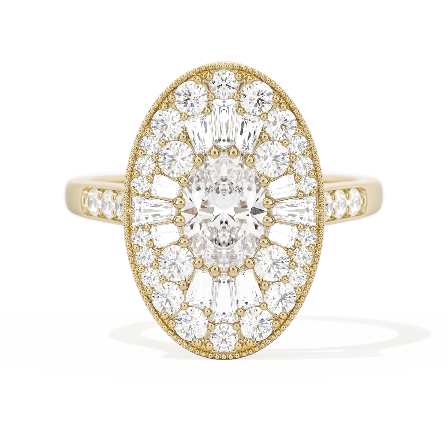 Oval Ballerina Oval Center