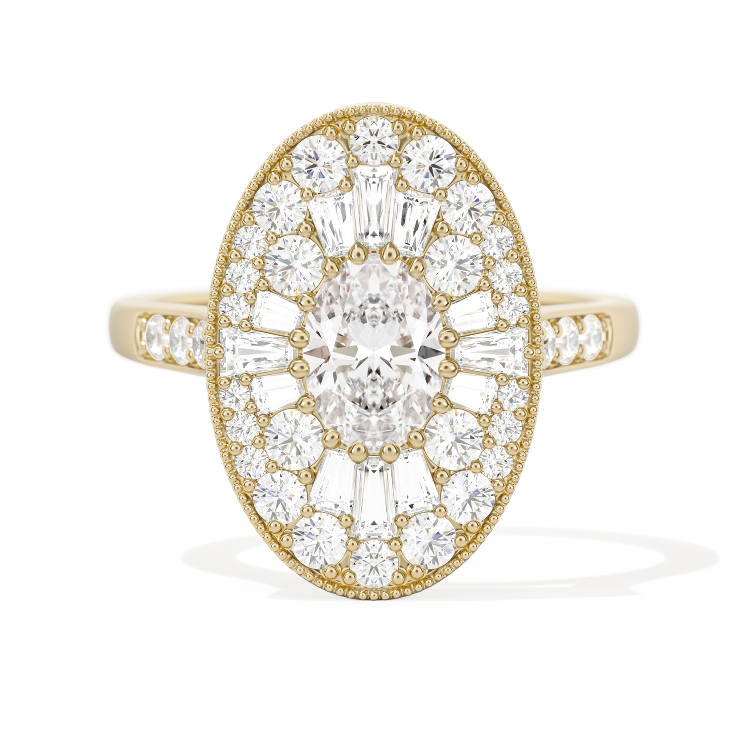 Oval Ballerina Oval Center