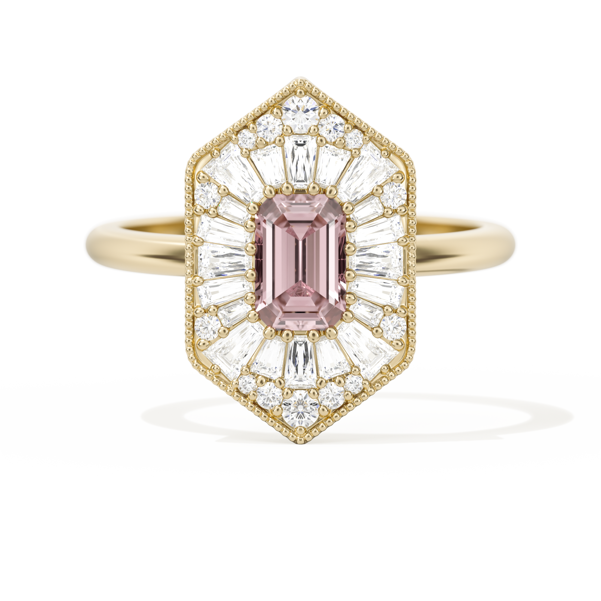 Ballerina Elongated Emerald