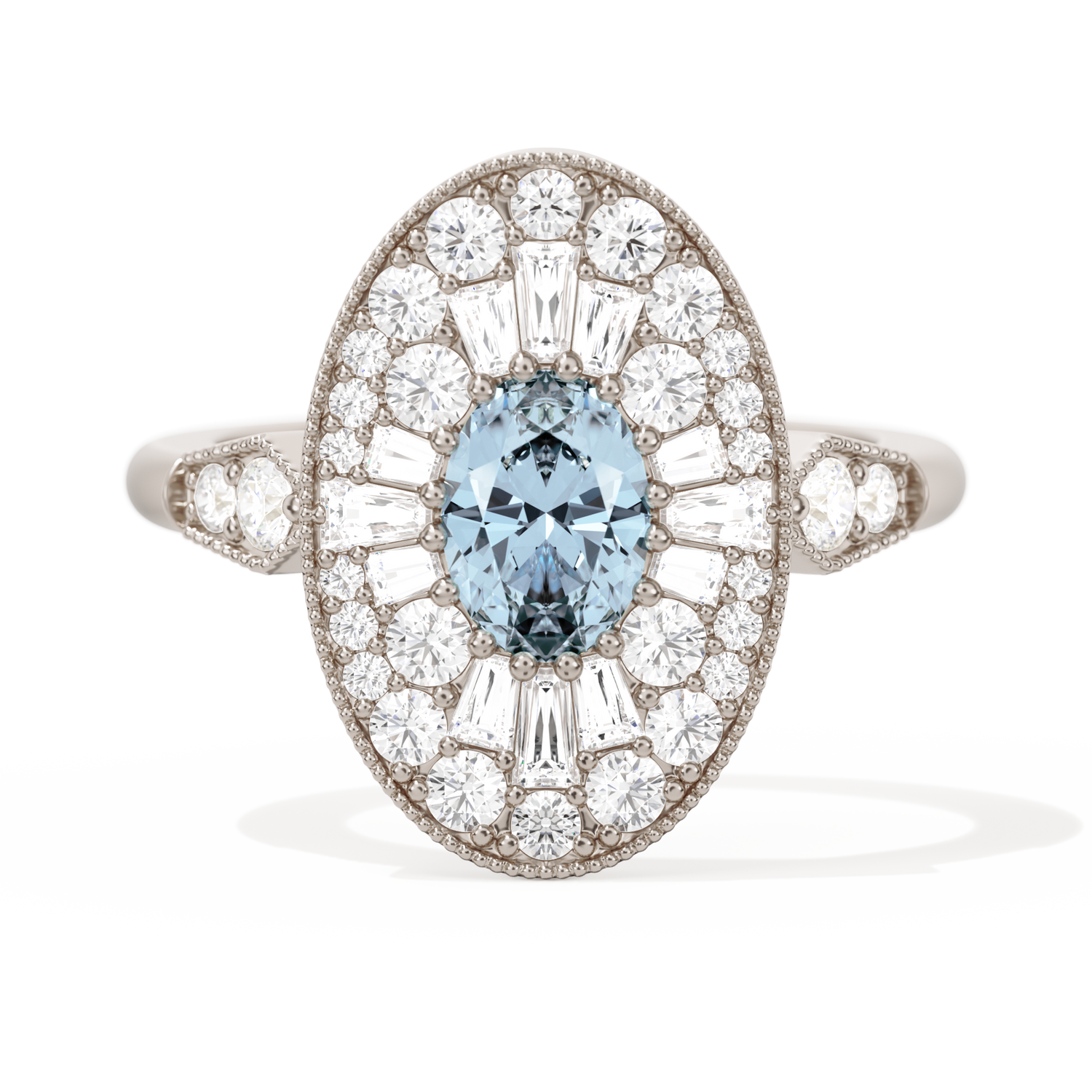 Oval Ballerina Oval Center