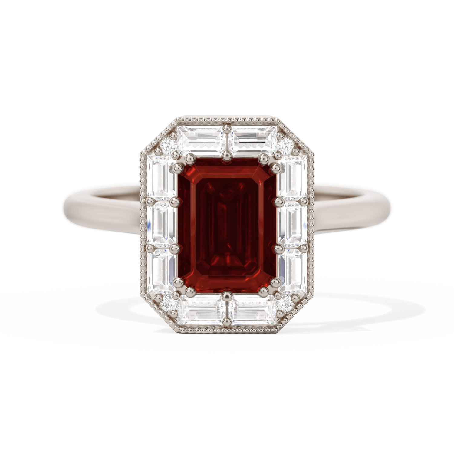 Not So Mini French Cut Halo