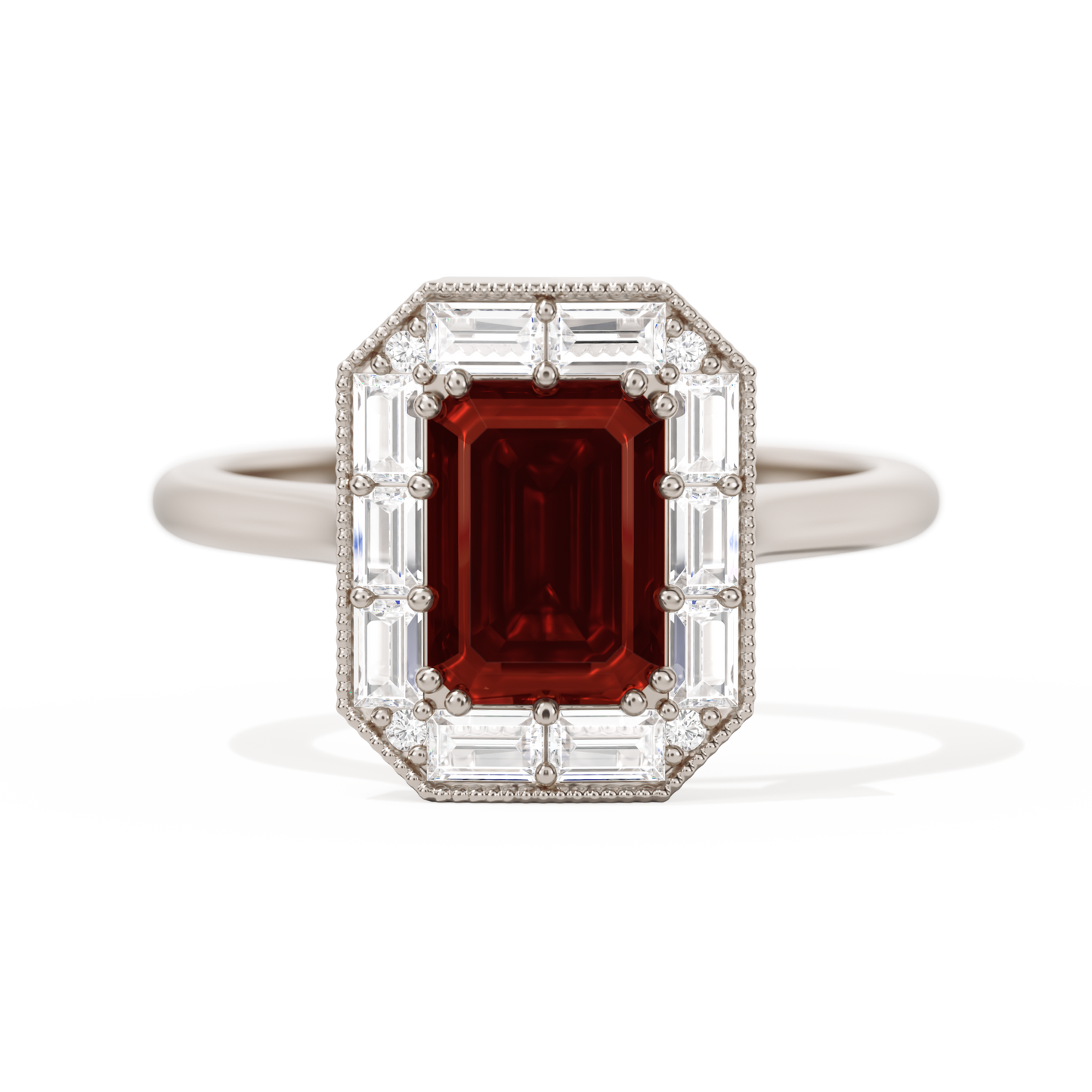 Not So Mini French Cut Halo