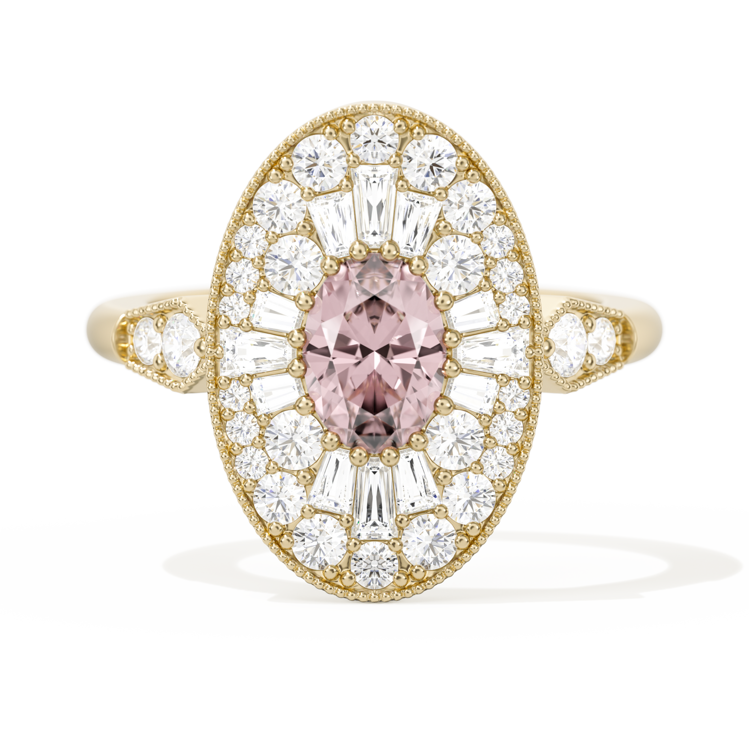 Oval Ballerina Oval Center