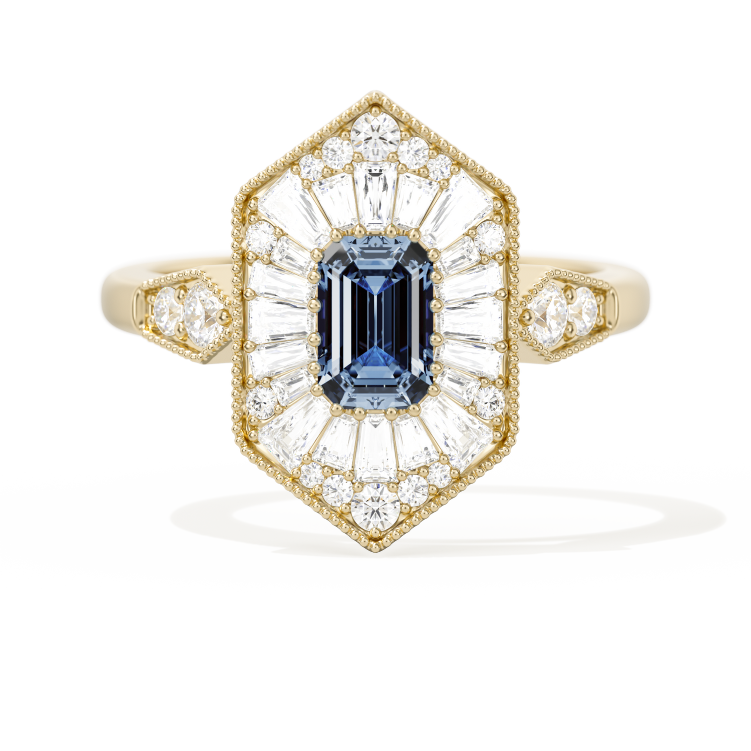 Ballerina Elongated Emerald