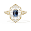Ballerina Elongated Emerald