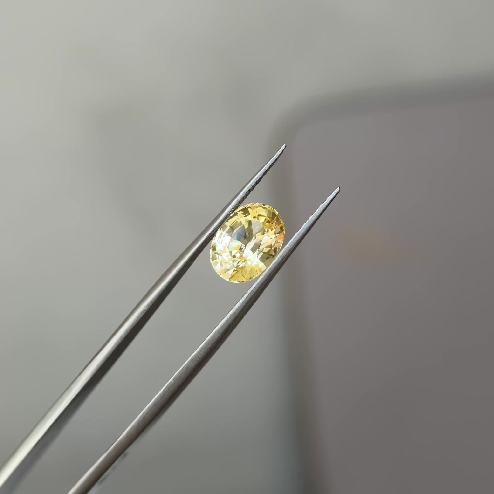 4.53 Oval Yellow Sapphire