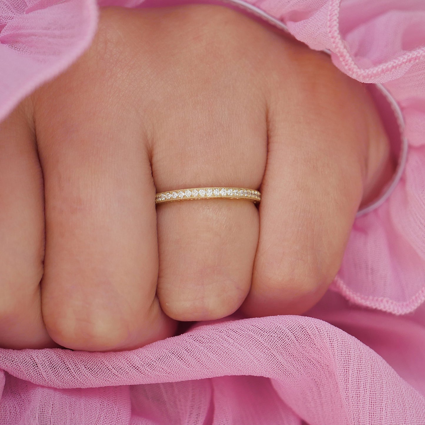 Starfall Wedding Band