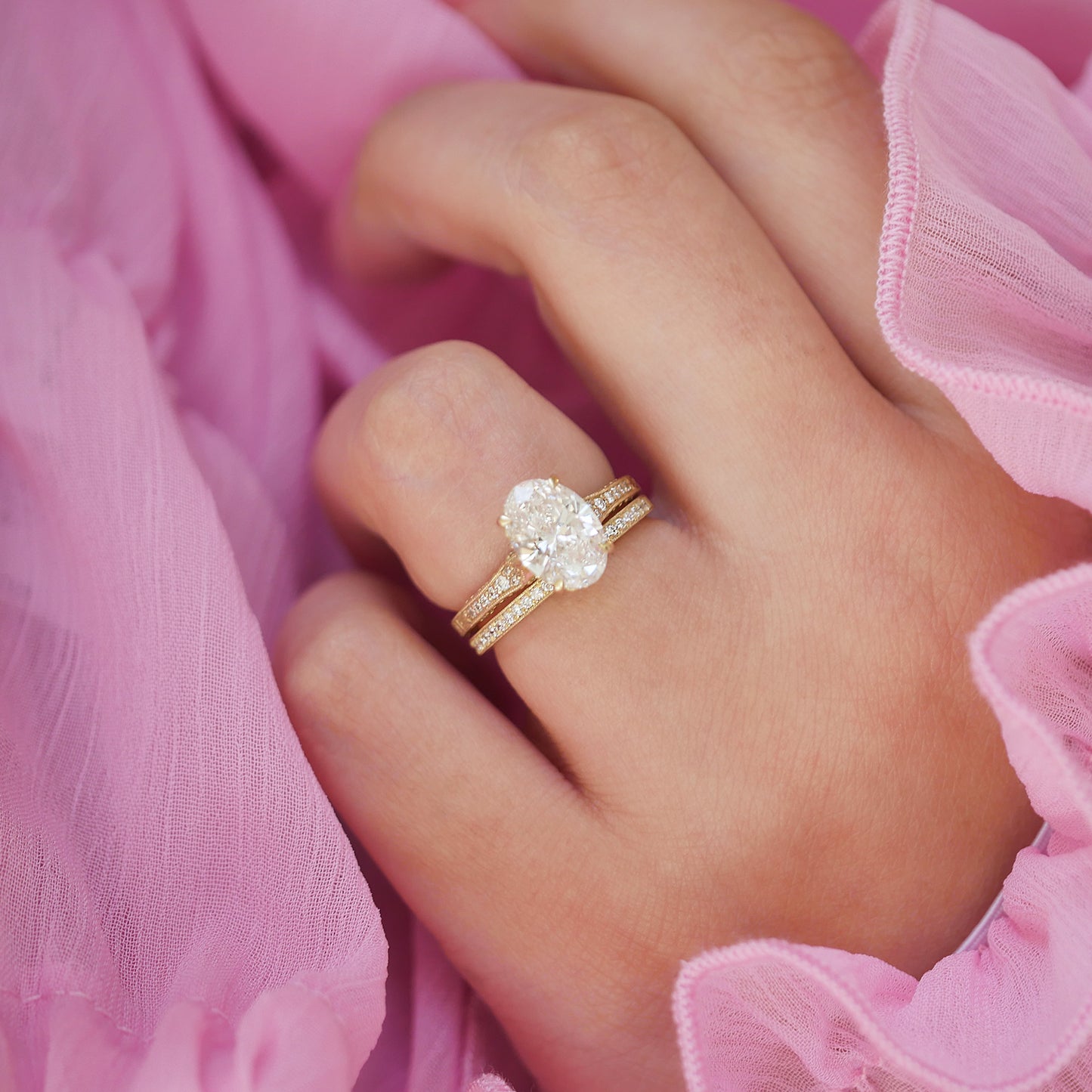 Starfall Wedding Band
