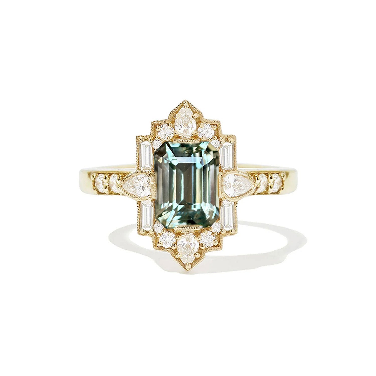 3.40 Emerald Light Green Sapphire