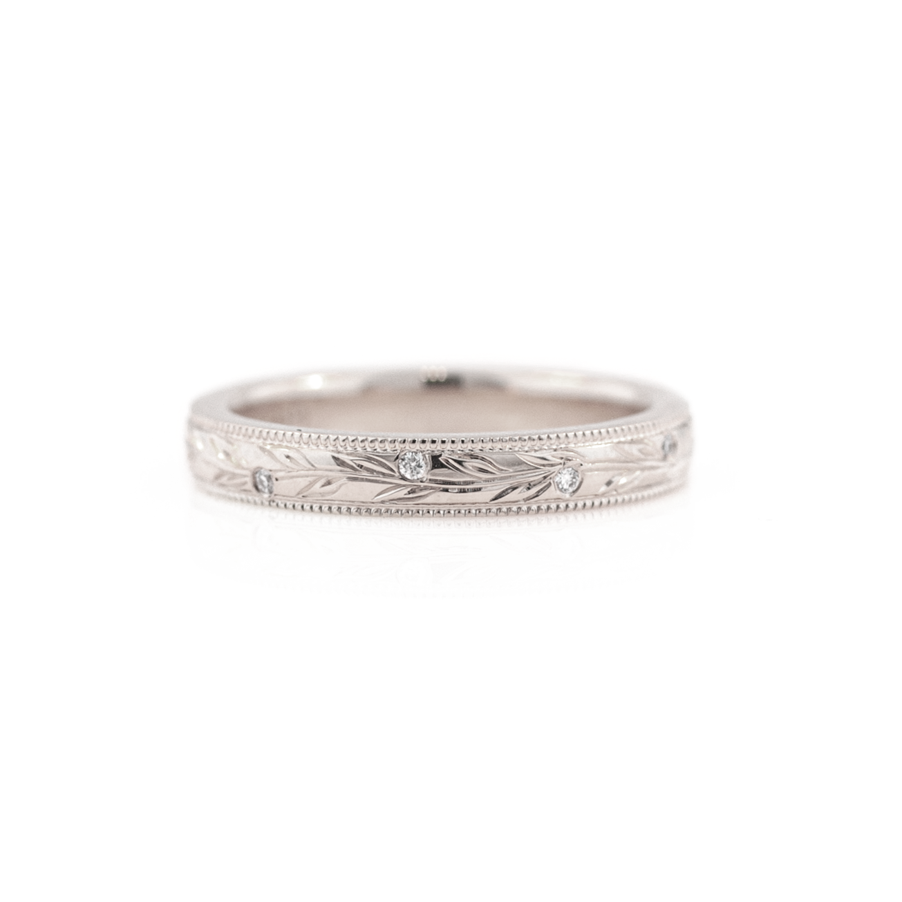 Women's Olive Branch Wedding Ring (size 8.5)