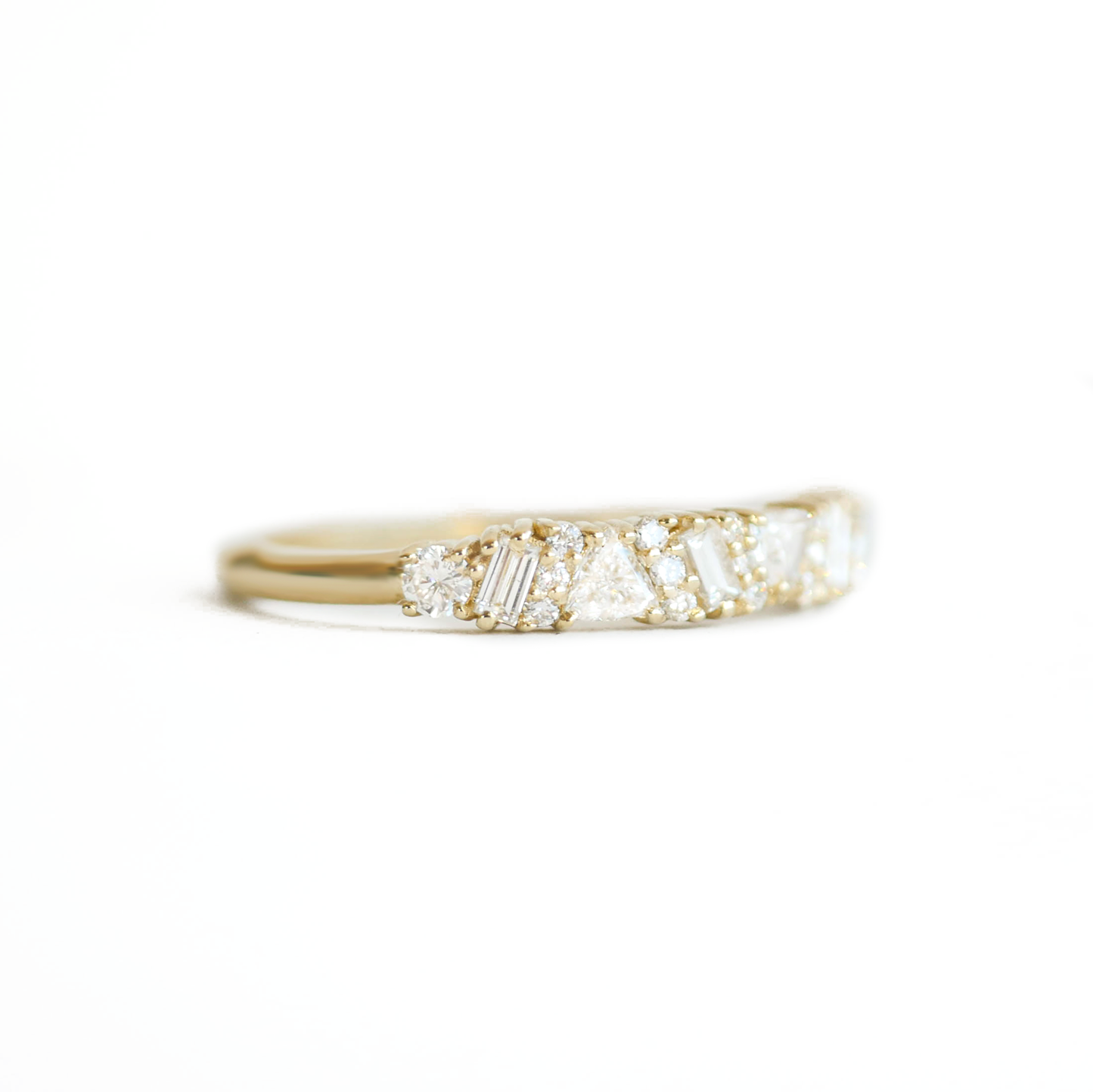 Trillion Diamond Mosaic Confetti Band
