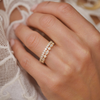 2mm Shared Prong Eternity Wedding Ring