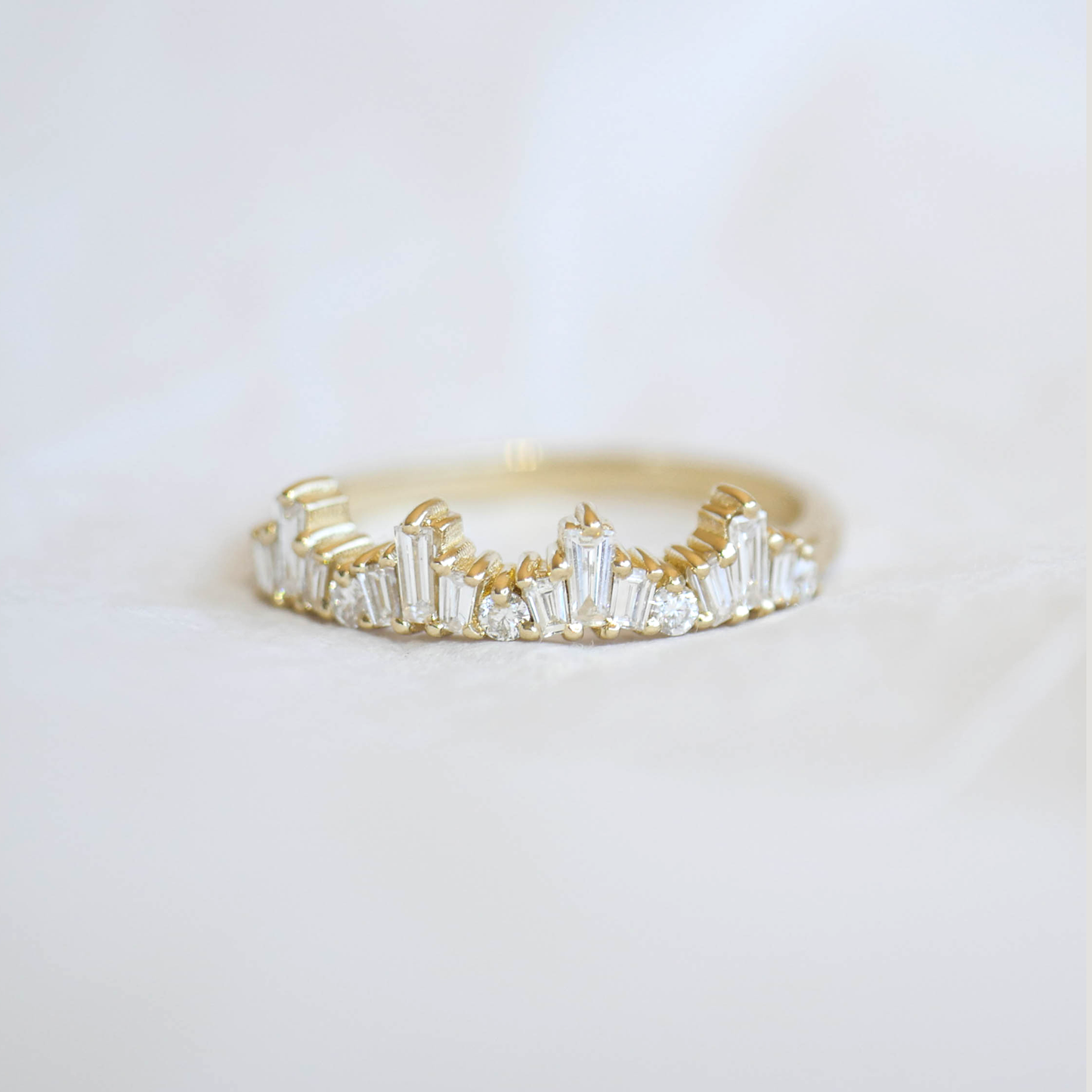 Diamond Mosaic Tiara Band