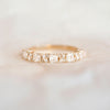 Asscher Cut Diamond Mosaic Confetti Band