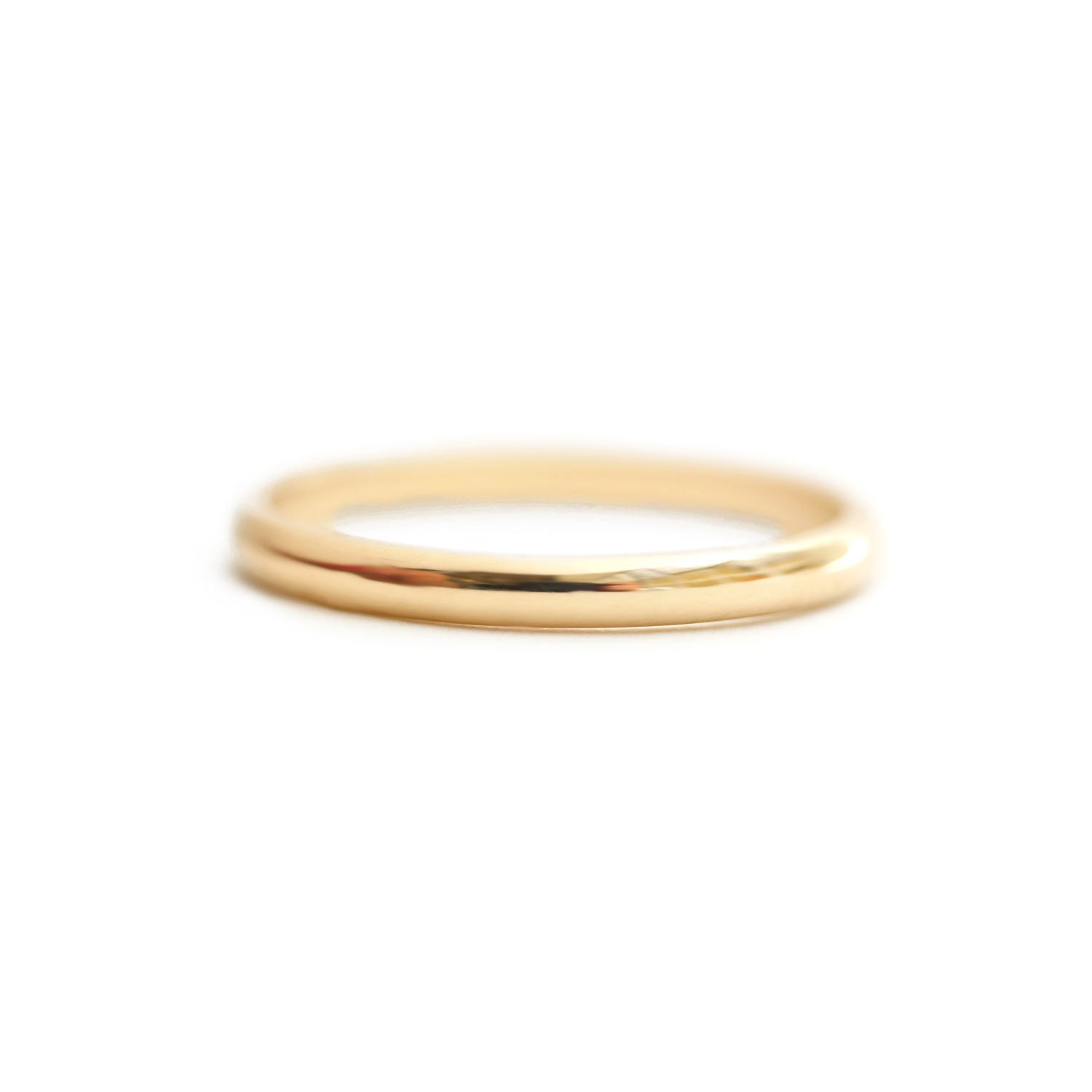 2mm Half Round Band Ring