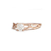 Rose Gold Diamond Vine Ring