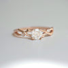 Rose Gold Diamond Vine Ring