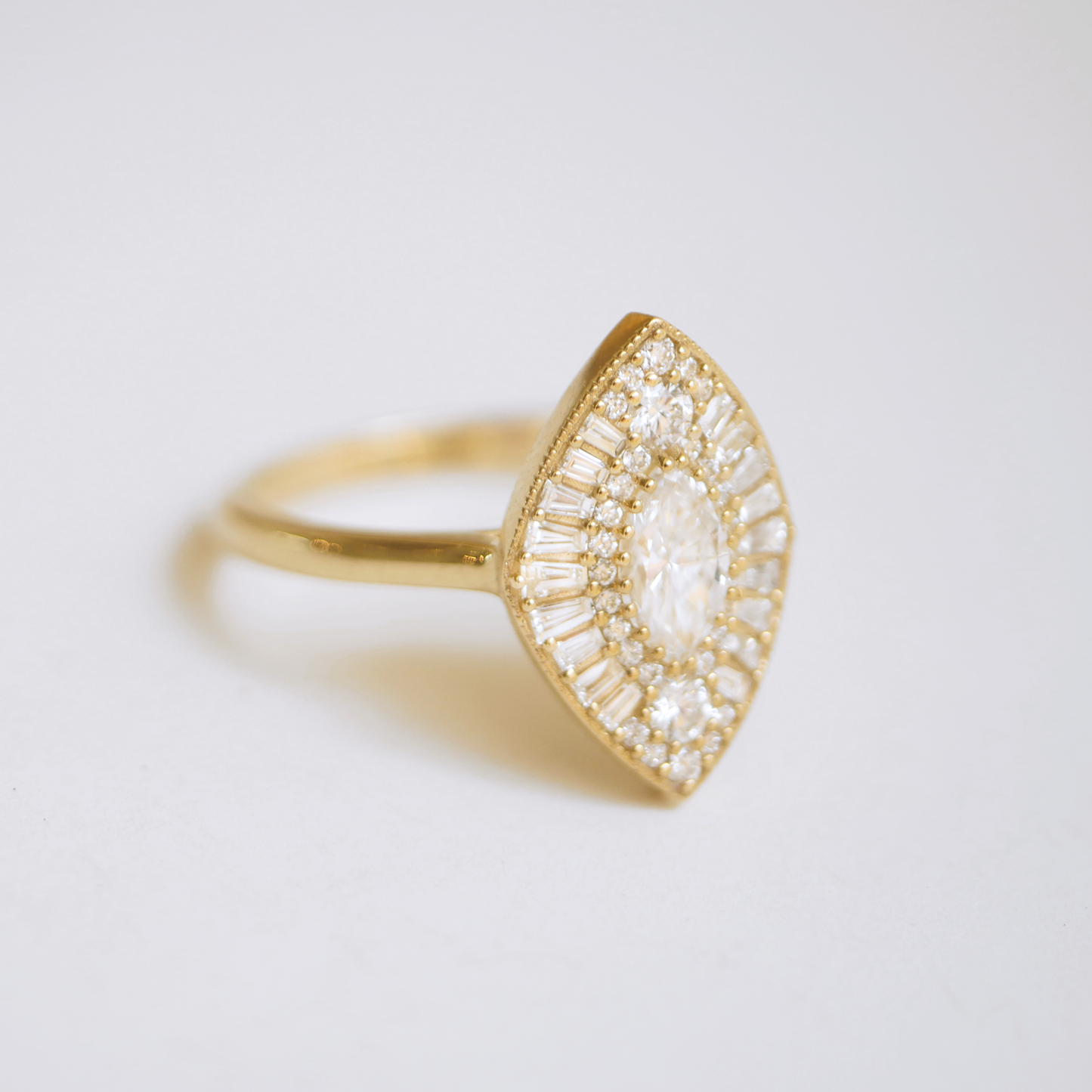 Marquise Ballerina Diamond Mosaic Ring