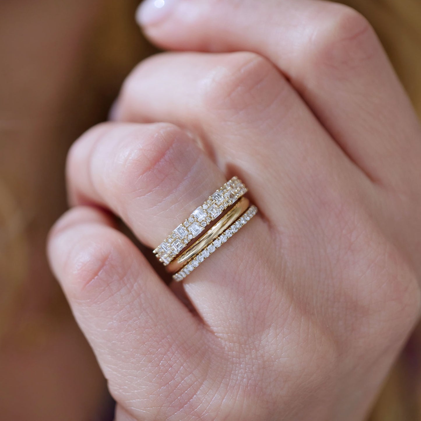 Deco Brick Diamond Mosaic Band