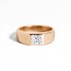 Princess Cut Diamond Signet Ring